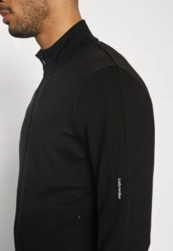 Icebreaker 100% MERINO QUANTUM III LS ZIP - Sweatjacke - Black -Deutschland Icebreaker Verkaufs-Shop 094bf086112f437fae332daf155fcb7e