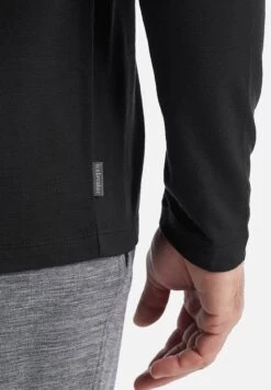 Icebreaker 100% MERINO GRANARY LS POCKET TEE - Langarmshirt - Black -Deutschland Icebreaker Verkaufs-Shop 1038c5c32d3744e9bf33f4070beef425
