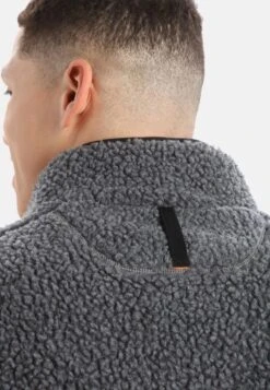 Icebreaker MERINO ICL REALFLEECE HIGH PILE LS HALF ZIP - Fleecepullover - Gritstone Hthr Black -Deutschland Icebreaker Verkaufs-Shop 12ab82443f5c4d7fbe49052a7068f664