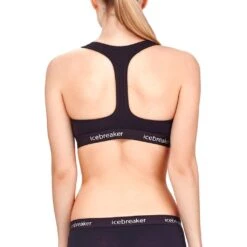 Icebreaker Sprite Racerback Sport-BH Damen - Schwarz -Deutschland Icebreaker Verkaufs-Shop 156048 02 d 277869