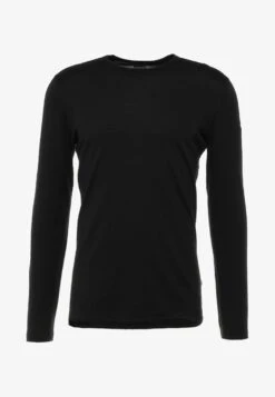 Icebreaker 100% MERINO 200 LS CREWE - Unterhemd/-shirt - Black -Deutschland Icebreaker Verkaufs-Shop 16c42366b6f24a88afd4617c014ab618