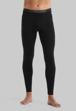 Icebreaker 100% MERINO THERMO LEGGINGS - Tights - Black