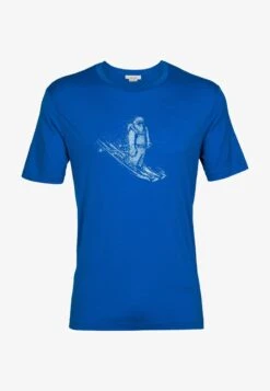 Icebreaker 100% MERINO Print T-shirt - T-Shirt Print - Midnight Navy -Deutschland Icebreaker Verkaufs-Shop 1d65a22d03094f2ca9b80de29c322068