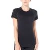 Icebreaker 150 Zone Crewe T-Shirt Damen - Schwarz/Mineral