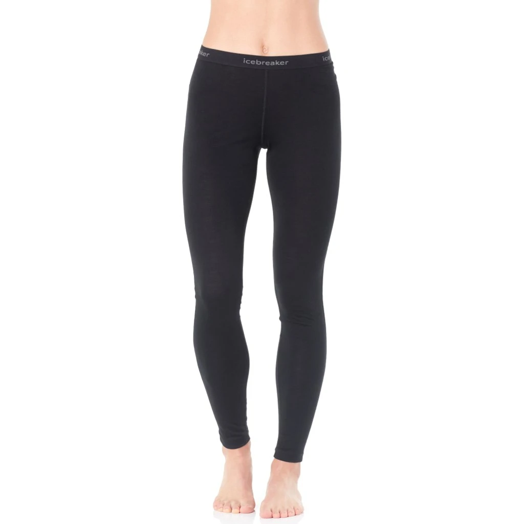 Icebreaker 200 Oasis Leggings Damen - Schwarz 1 Icebreaker 200 Oasis Leggings Damen - Schwarz
