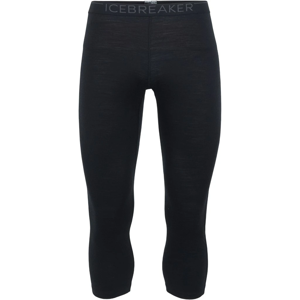 Icebreaker 200 Oasis Legless 3/4 Leggings Herren - Schwarz/Monsoon 3 Icebreaker 200 Oasis Legless 3/4 Leggings Herren - Schwarz/Monsoon – Bild 3