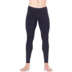 Icebreaker 200 Oasis Leggings Herren - Schwarz/Monsoon