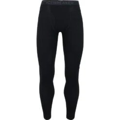 Icebreaker 260 Tech Leggings Mit Eingriff Herren - Schwarz/Monsoon -Deutschland Icebreaker Verkaufs-Shop 287312 00 d 581538
