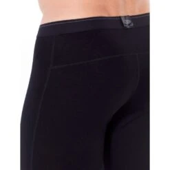 Icebreaker 260 Tech Leggings Mit Eingriff Herren - Schwarz/Monsoon -Deutschland Icebreaker Verkaufs-Shop 287312 03 d 581541