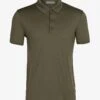 Icebreaker 100% MERINO TECH LITE II SS - Poloshirt - Loden
