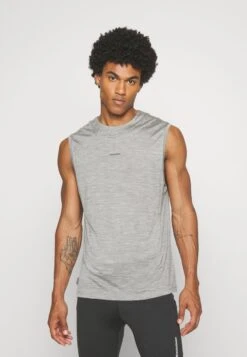 Icebreaker MEN ZONEKNIT™ TANK - Top - Grey Heather
