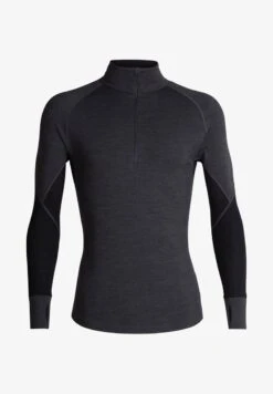 Icebreaker ZONE HALF ZIP - Unterhemd/-shirt - Schwarz -Deutschland Icebreaker Verkaufs-Shop 4930bf1339a143bc97e829db1d091d3f