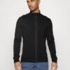 Icebreaker 100% MERINO QUANTUM III LS ZIP - Sweatjacke - Black