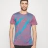 Icebreaker MEN SPHERE TEE TRAIL - T-Shirt Print - Go Berry