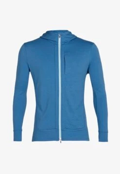 Icebreaker MERINO QUANTUM III LS - Sweatjacke - Geo Blue Royal Navy Cb -Deutschland Icebreaker Verkaufs-Shop 4ea8c087310d47b2ac3981b8ed778957 1