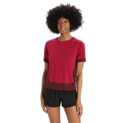 Icebreaker ZONEKNIT SS TEE Damen - Funktionsshirt -Deutschland Icebreaker Verkaufs-Shop 5637954517 b zoneknit ss tee icebreaker 24