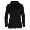Icebreaker W ZONEKNIT LS ZIP HOODIE Damen - Wolljacke