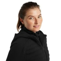 Icebreaker W ZONEKNIT LS ZIP HOODIE Damen - Wolljacke -Deutschland Icebreaker Verkaufs-Shop 5637954539 i w zoneknit ls zip hoodie icebreaker 24