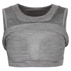 Icebreaker WOMEN ZONEKNIT CROPPED BRA-TANK GEODETIC Damen - Sport BH -Deutschland Icebreaker Verkaufs-Shop 5638008814 c women zoneknit cropped bratank geodetic icebreaker 24