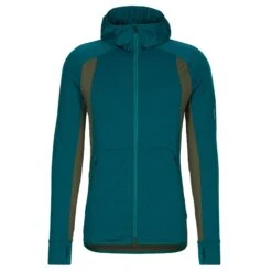 Icebreaker MEN ZONEKNIT LS ZIP HOODIE Herren - Wolljacke