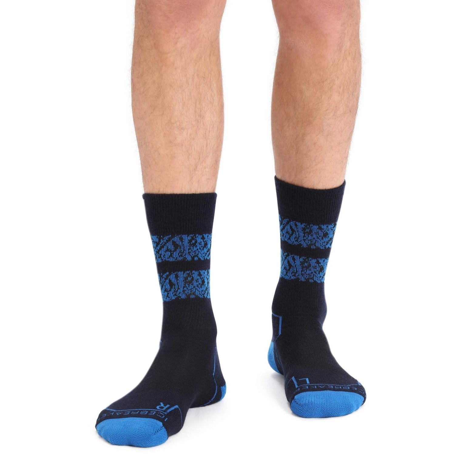 Icebreaker MEN HIKE+ LIGHT CREW NATURAL SUMMIT Herren - Wandersocken 2 Icebreaker MEN HIKE+ LIGHT CREW NATURAL SUMMIT Herren - Wandersocken – Bild 2