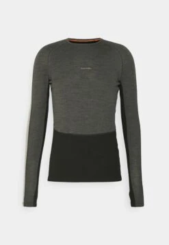 Icebreaker MEN 200 ZONEKNIT™ - Unterhemd/-shirt - Jet Heather/black/metro Heather -Deutschland Icebreaker Verkaufs-Shop 58d6f872ac844b8e8bcd638e391ea9c4