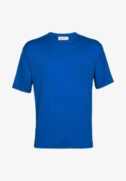 Icebreaker 100% MERINO GRANARY SS POCKET - T-Shirt Basic - Gritstone Hthr -Deutschland Icebreaker Verkaufs-Shop 5c354cf351484a28a531c64736e11237