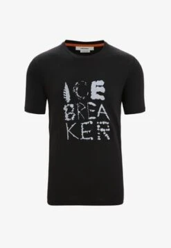 Icebreaker M TECH LITE II LS SKI FIELDS - Langarmshirt - Black -Deutschland Icebreaker Verkaufs-Shop 5dc4a2a0feb14459b48c5c6e953bedea 1