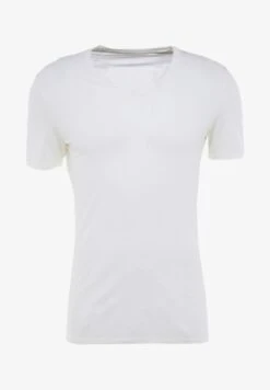 Icebreaker MERINO ANATOMICA SS V - Unterhemd/-shirt - Snow -Deutschland Icebreaker Verkaufs-Shop 7a2735a3bd9d4b358fbe4fff28c08810