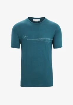 Icebreaker M TECH LITE II SS CADENCE PATHS - T-Shirt Print - Geo Blue -Deutschland Icebreaker Verkaufs-Shop 7b98e7e0f56145eaad3cfedf84d8b30f 2