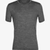 Icebreaker 100% MERINO TECH LITE II SS - T-Shirt Basic - Gritstone Heather