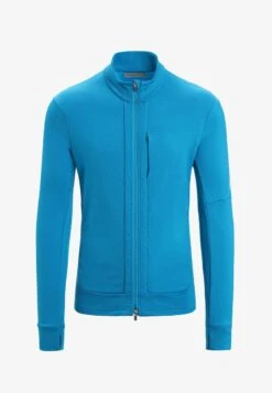 Icebreaker Sweatjacke - Geo Blue