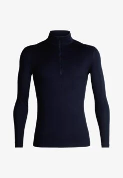 Icebreaker HALF ZIP - Unterhemd/-shirt - Midnight Navy
