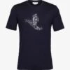 Icebreaker 100% MERINO Print T-shirt - T-Shirt Print - Midnight Navy