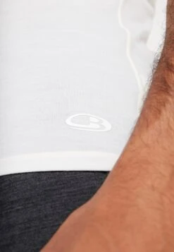 Icebreaker MERINO ANATOMICA SS V - Unterhemd/-shirt - Snow -Deutschland Icebreaker Verkaufs-Shop 97ff7e0649284f8ea55dde46d7a13093