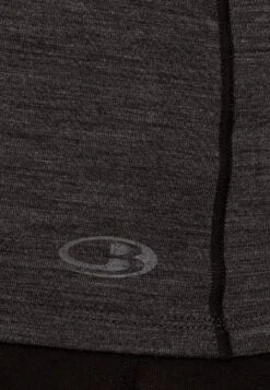 Icebreaker MERINO ANATOMICA SS CREWE - Unterhemd/-shirt - Jet Heather/black -Deutschland Icebreaker Verkaufs-Shop a94d3da4070f46fbb2ac34693a62e69e