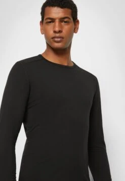 Icebreaker 100% MERINO 200 LS CREWE - Unterhemd/-shirt - Black -Deutschland Icebreaker Verkaufs-Shop ae4e75581b494ae081e908c16c7745f3