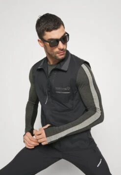 Icebreaker MEN 200 ZONEKNIT™ - Unterhemd/-shirt - Jet Heather/black/metro Heather -Deutschland Icebreaker Verkaufs-Shop af515f6074d249e890584115c6cab2e8