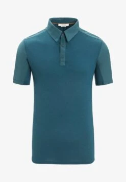 Icebreaker M HIKE SS - Poloshirt - Green Glory