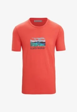 Icebreaker T-Shirt Print - Vibrant Earth