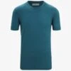 Icebreaker 100% MERINO TECH LITE II SS - T-Shirt Basic - Green Glory