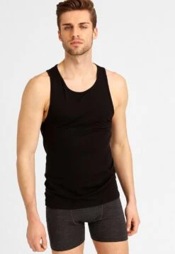 Icebreaker ANATOMICA TANK - Unterhemd/-shirt - Black/monsoon -Deutschland Icebreaker Verkaufs-Shop d2579f05007e4932a1c1a3ea3b952e6a 1