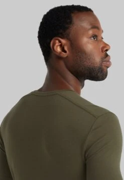 Icebreaker MERINO ANATOMICA SS CREWE - Unterhemd/-shirt - Loden -Deutschland Icebreaker Verkaufs-Shop dedfd54a5fc04fbfa97f6cdcacfbbd09