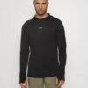 Icebreaker MERINO COOL-LITE LS HOODIE - Langarmshirt - Black