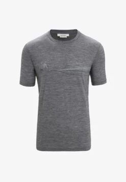 Icebreaker M TECH LITE II SS CADENCE PATHS - T-Shirt Print - Geo Blue -Deutschland Icebreaker Verkaufs-Shop e5fc61cd79094309b38279cbfa995140