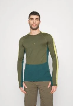 Icebreaker MEN 200 ZONEKNIT™ - Unterhemd/-shirt - Loden/green Glory