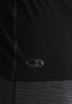 Icebreaker MERINO ANATOMICA SS CREWE - Unterhemd/-shirt - Black/monsoon -Deutschland Icebreaker Verkaufs-Shop f98de80da9e542b98fae265a31a448b8