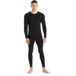 Icebreaker 200 Oasis Crewe Langarmshirt Herren - Schwarz 9 Icebreaker 200 Oasis Crewe Langarmshirt Herren - Schwarz -Deutschland Icebreaker Verkaufs-Shop icebreaker mens 200 oasis crewe long sleeve shirt black 3 1459233