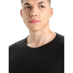 Icebreaker 200 Oasis Crewe Langarmshirt Herren - Schwarz 10 Icebreaker 200 Oasis Crewe Langarmshirt Herren - Schwarz -Deutschland Icebreaker Verkaufs-Shop icebreaker mens 200 oasis crewe long sleeve shirt black 4 1459234