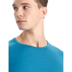 Icebreaker 200 Oasis Crewe Langarmshirt Herren - Geo Blue 12 Icebreaker 200 Oasis Crewe Langarmshirt Herren - Geo Blue -Deutschland Icebreaker Verkaufs-Shop icebreaker mens 200 oasis crewe long sleeve shirt geo blue 6 1382464